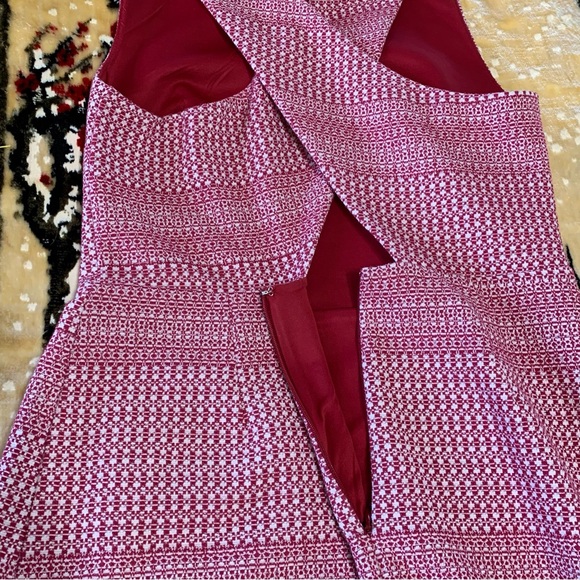 Banana Republic Knit Cross-back Peplum Dress - Picture 7 of 9